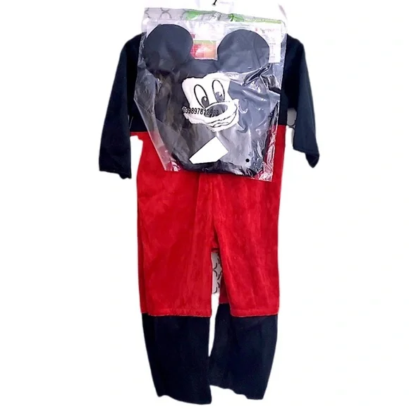 MICKEY MOUSE JUMPSUIT COSTUME NWT - Picture 9 of 16
